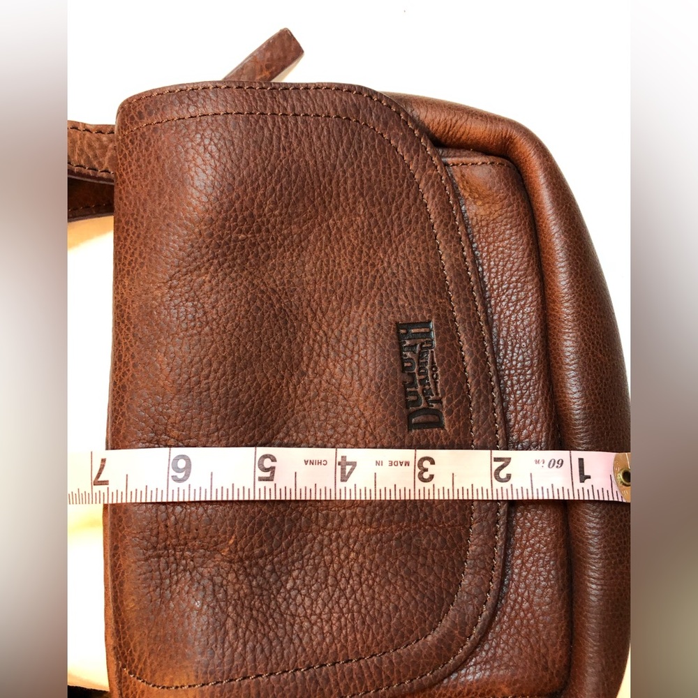 Duluth Trading Co. Brown Leather Crossbody Bag - Picture 14 of 15